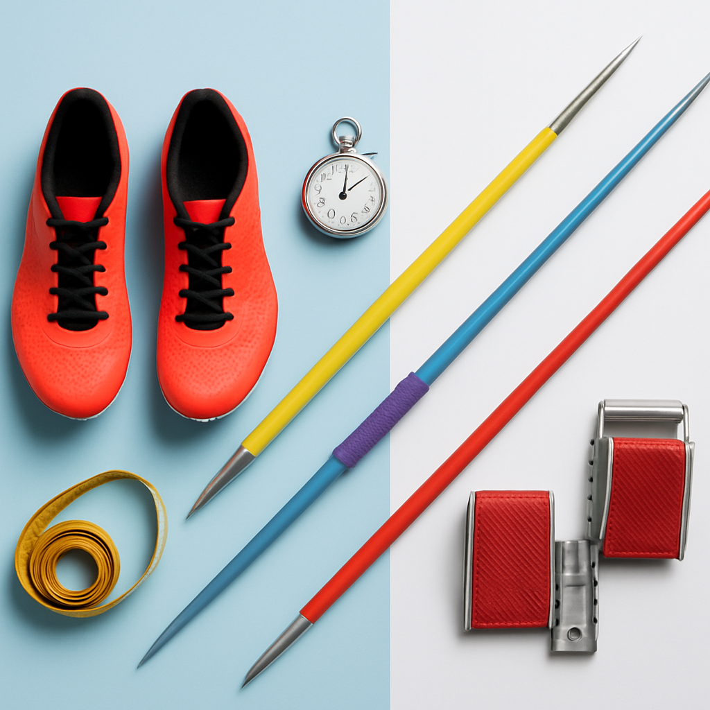 Equipamiento profesional de atletismo